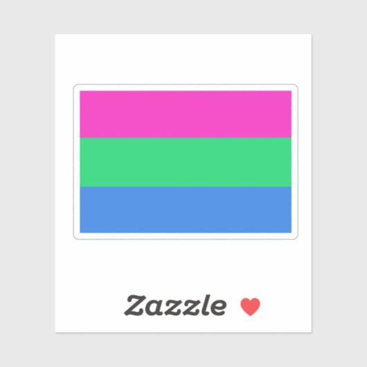 Sticker Poly Pride (Feuille)