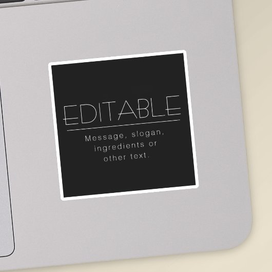 Sticker Polyvalent et élégant