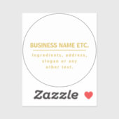 Sticker Polyvalent Or & Blanc (Feuille)