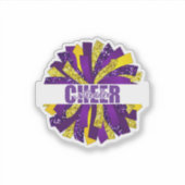 Sticker Pom-pom girl (Devant)