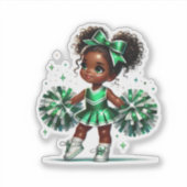 Sticker Pom-pom girl (Devant)