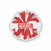 Sticker Pom-pom girl (Devant)