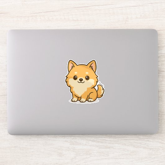Sticker Pomeranian (Ordinateur)