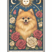 Sticker Poméranien (Devant)