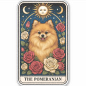 Sticker Poméranien (Devant)
