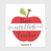 Sticker Pomme de professeur (Feuille)