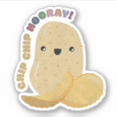 Sticker Pomme de terre : Chip Chip Hooray (Devant)