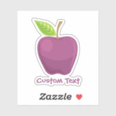 Sticker Pomme pourpre (Feuille)