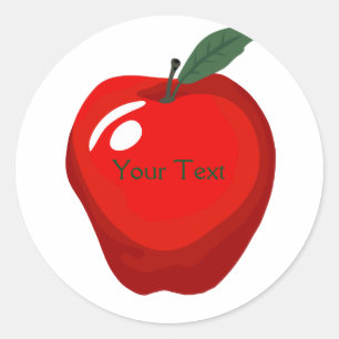 Sticker Pomme Rouge