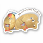 Sticker Pommes de terre Père et Fils (Devant)