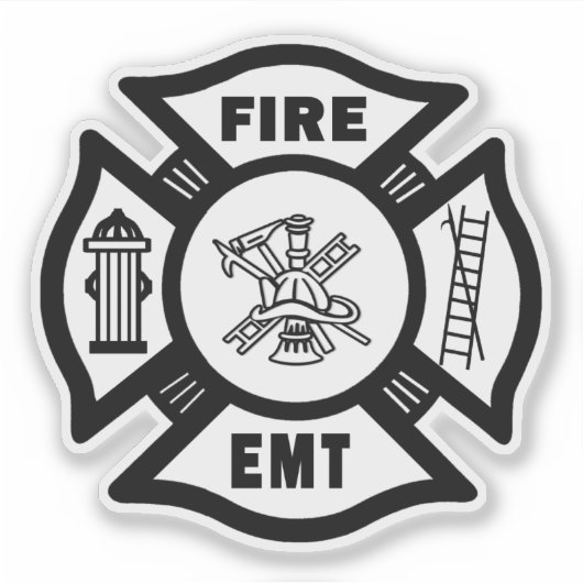 Sticker Pompiers Secourt d'incendie (Devant)