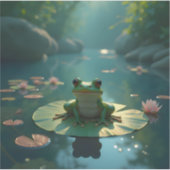 Sticker Pond Sentinel - Square Vinyl (Devant)