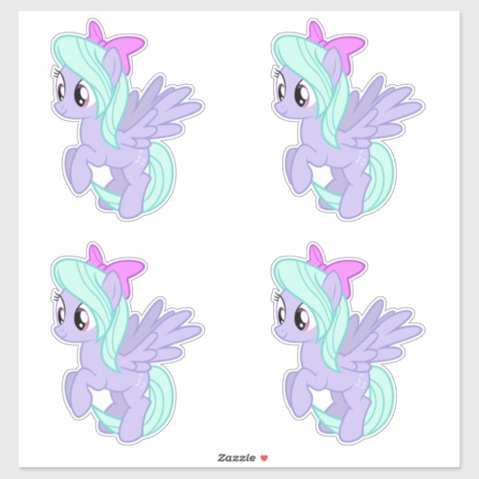 Sticker Poney (Feuille)