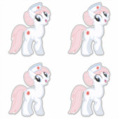 Sticker Poney (Devant)
