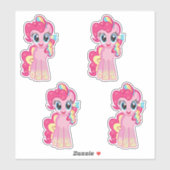 Sticker Poney (Feuille)