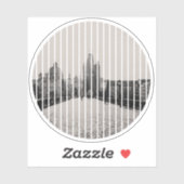 Sticker Pont Charles à Prague (Feuille)