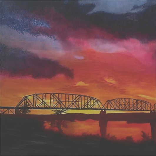 Sticker Pont du train Parker #1 (Devant)