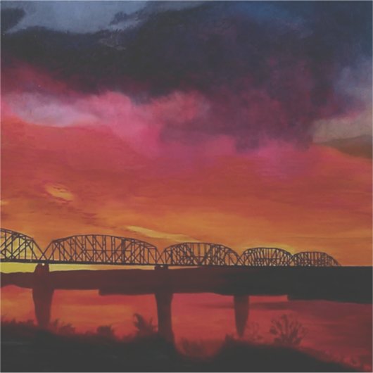 Sticker Pont du train Parker #2 (Devant)