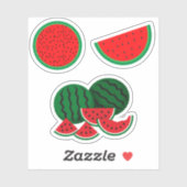Sticker Ponts de pastèque (Feuille)