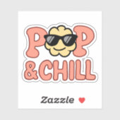Sticker Pop & Chill (Feuille)