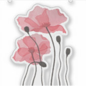 Sticker Poppies (Devant)