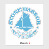 Sticker Port de pierre (sloop) (Feuille)