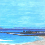 Sticker Port du point Dana #2 (Devant)