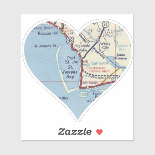 Sticker Port St. Joe FL (Feuille)