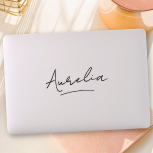 Sticker Portable de signature de script moderne