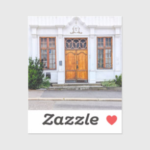 Sticker Porte Art Nouveau norvégienne