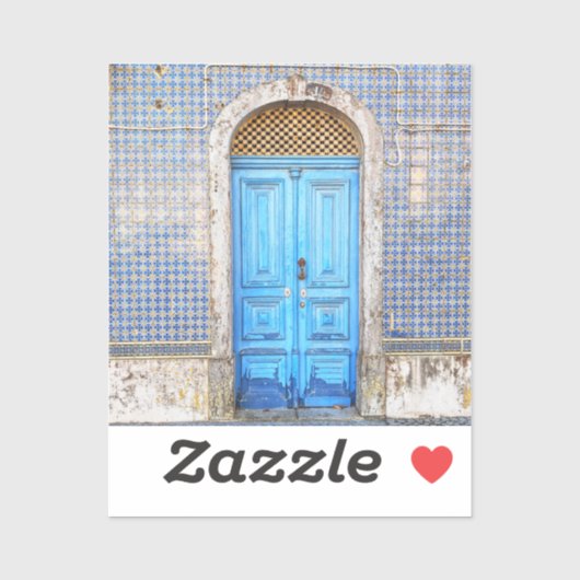 Sticker Porte bleue Portugal (Feuille)