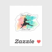 Porte-clés Danse Libre Vie Libre