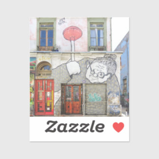 Sticker Porte d'art rue