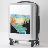 Sticker Porte du haut (Sur valise)