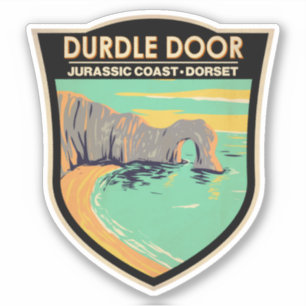 Sticker Porte Durdle Sur La Côte Jurassique Du Dorset En A
