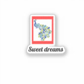 Sticker Porte-oreiller de rêves doux (Recto)