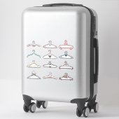 Sticker Porte-vêtements (Sur valise)