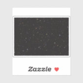 Sticker Portion De Ciel Avec Plus De 45 000 Galaxies Visib (Feuille)