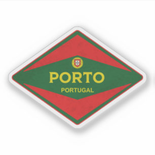 Sticker Porto Portugal Vintage
