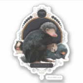 Sticker Portrait Art nouveau de NIFFLER™s (Devant)