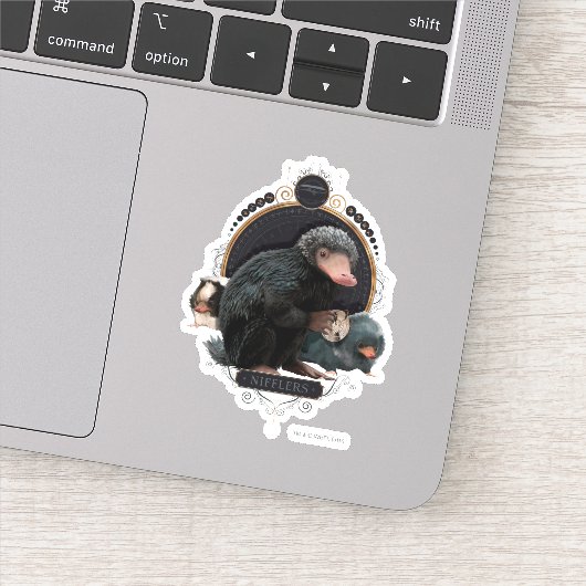 Sticker Portrait Art nouveau de NIFFLER™s (Détail)