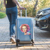 Sticker Portrait de couronne éthérée (Valise Insitu)