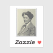 Sticker Portrait de Ethel Smyth (1922) (Feuille)