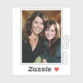 Sticker Portrait de gros plan Lorelai & Rory (Feuille)