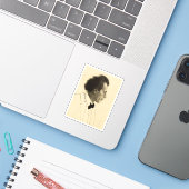 Sticker Portrait de Gustav Mahler (1902) (Ordinateur portable avec iPhone)
