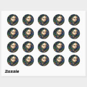 Sticker "Portrait de Medusa" (Feuille)