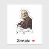 Sticker Portrait de Walt Whitman (Feuille)