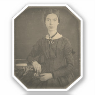 Sticker Portrait d'Emily Dickinson