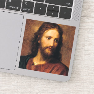 Sticker Portrait du Christ par Heinrich Hofmann