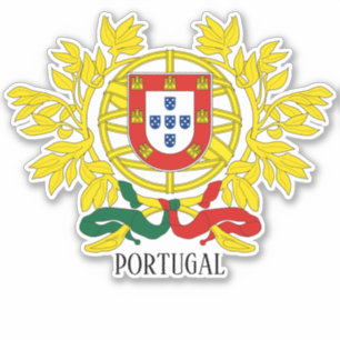 Sticker Portugal Armoiries Patriotique